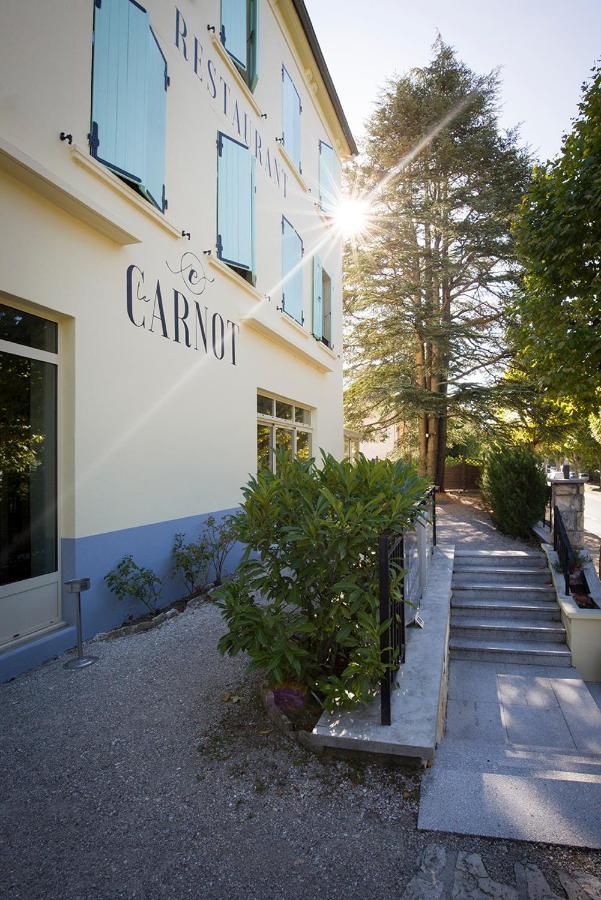 Logis Hotel & Restaurant Le Carnot Ди Экстерьер фото